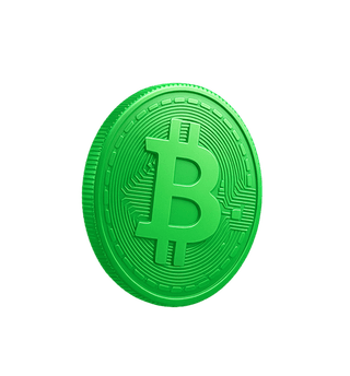 Panel flotante con gráficos y estadísticas del mercado de criptomonedas